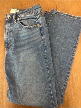 Highest Rise Vintage Straight Leg Jeans — Vintage Medium Wash Denim
